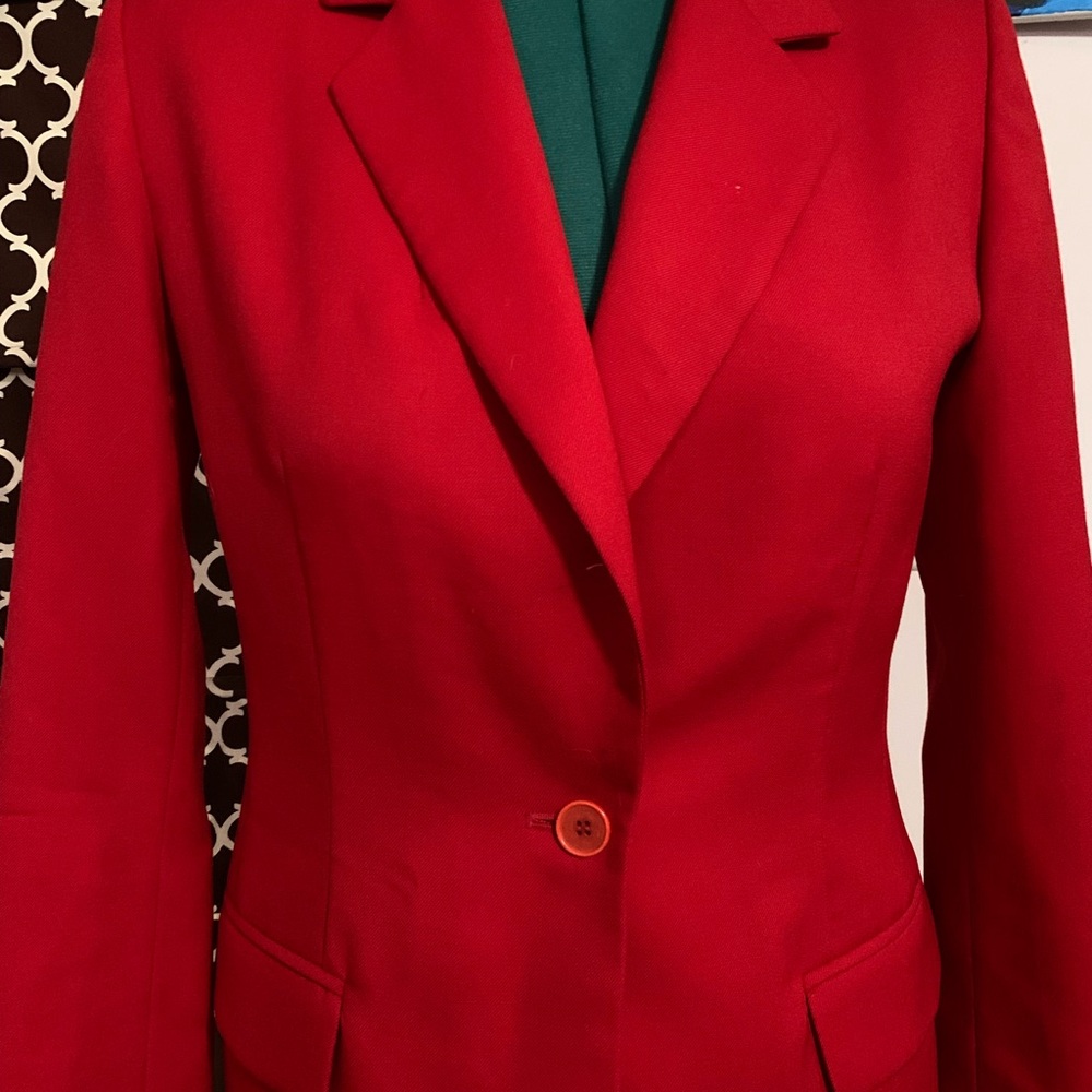 Red suit jacket - Picture 5 of 5